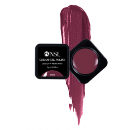 Image of jar 92801 Gel Polish nail colors in Berry Red