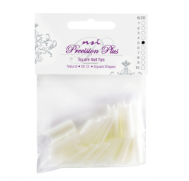 Natural Nail Tips Refill can be trimmed with nail trimmer