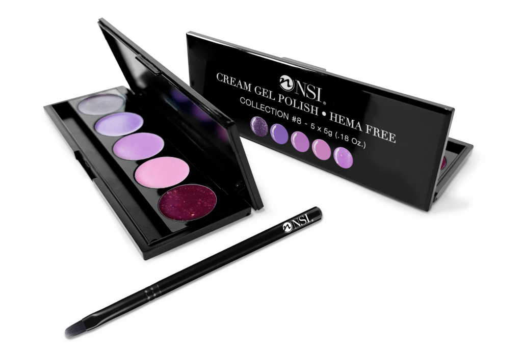 cream gel polish for nail art