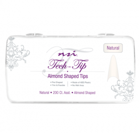 Natural Almond Nail Tips Effortlessly Create Almond Gel Nails and Acrylic fake artificial nails manicure